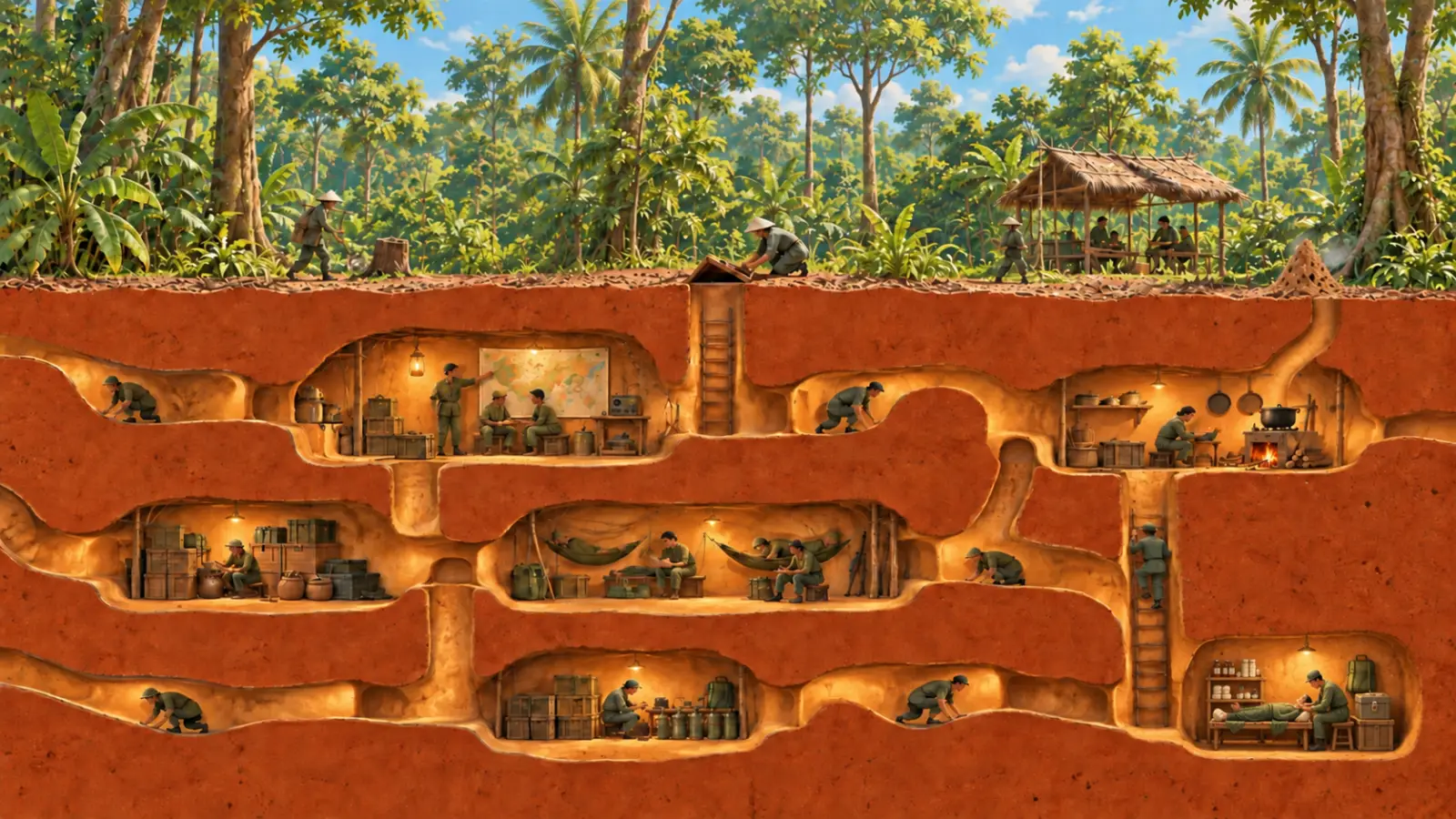 The City That Isn't on the Map: The Secret of the Cu Chi Tunnels