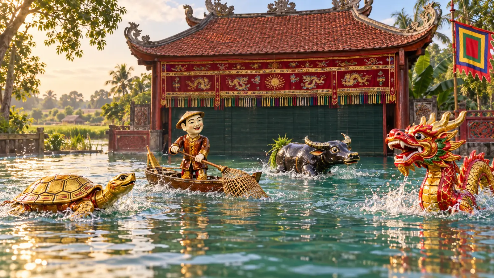 Blood Oaths, Fire-Breathing Dragons and Hidden Mechanisms: The Story of Vietnamese Water Puppetry