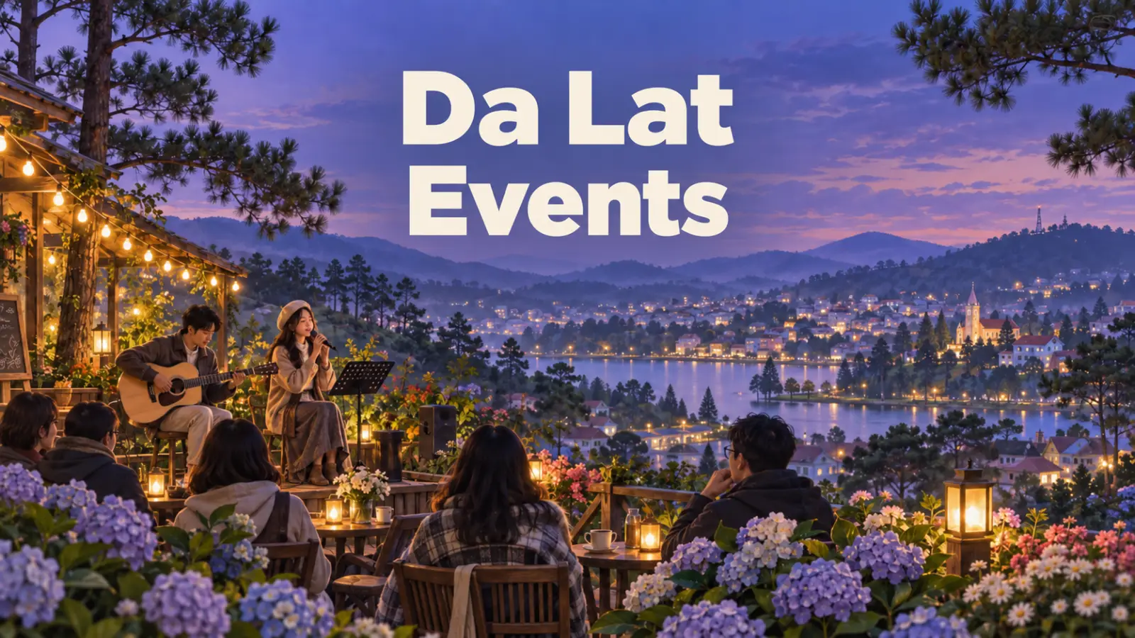 Da Lat Events: Concerts, Flower Festivals and Art