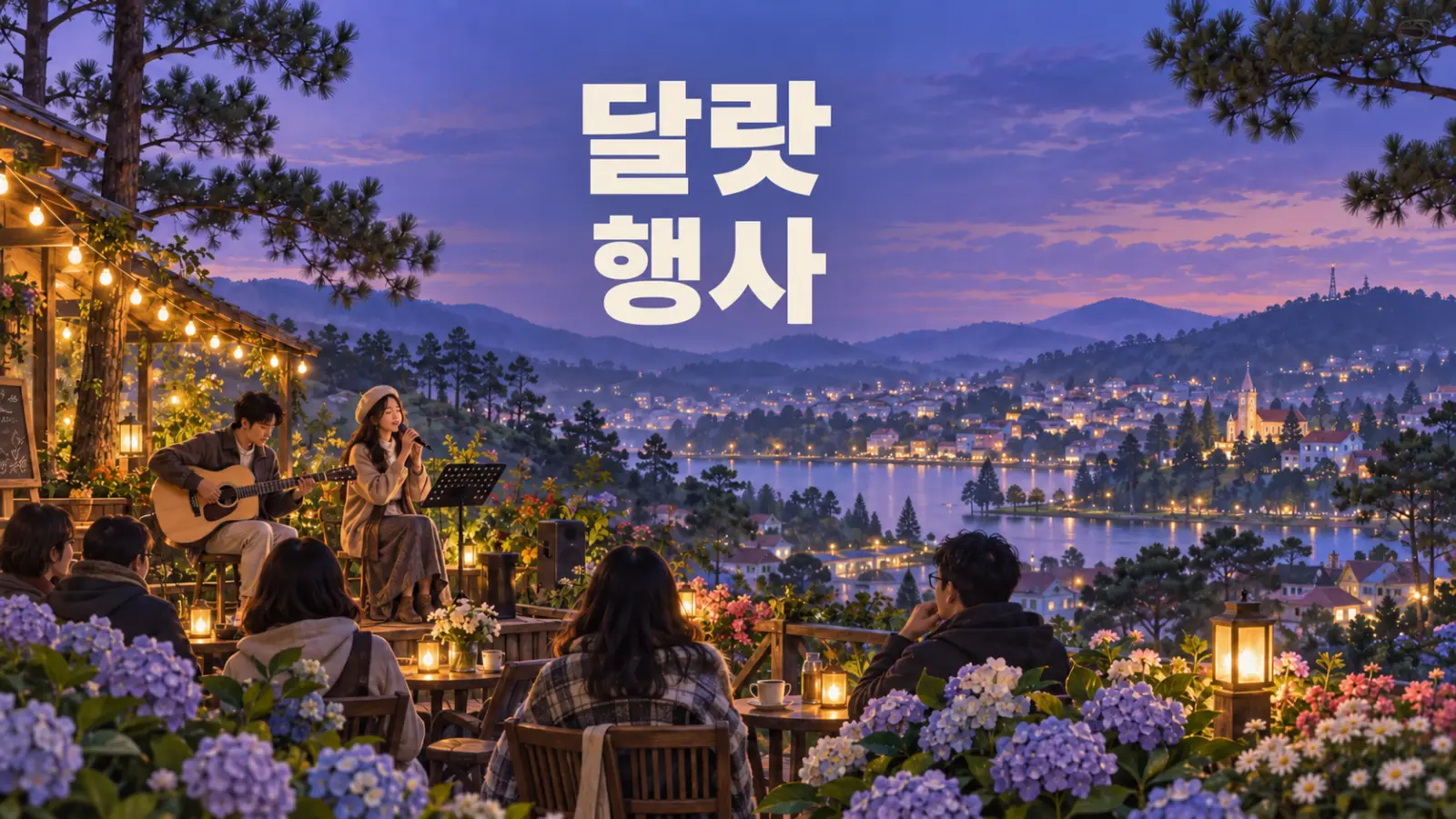 달랏 행사: 콘서트, 꽃축제와 예술 프로그램