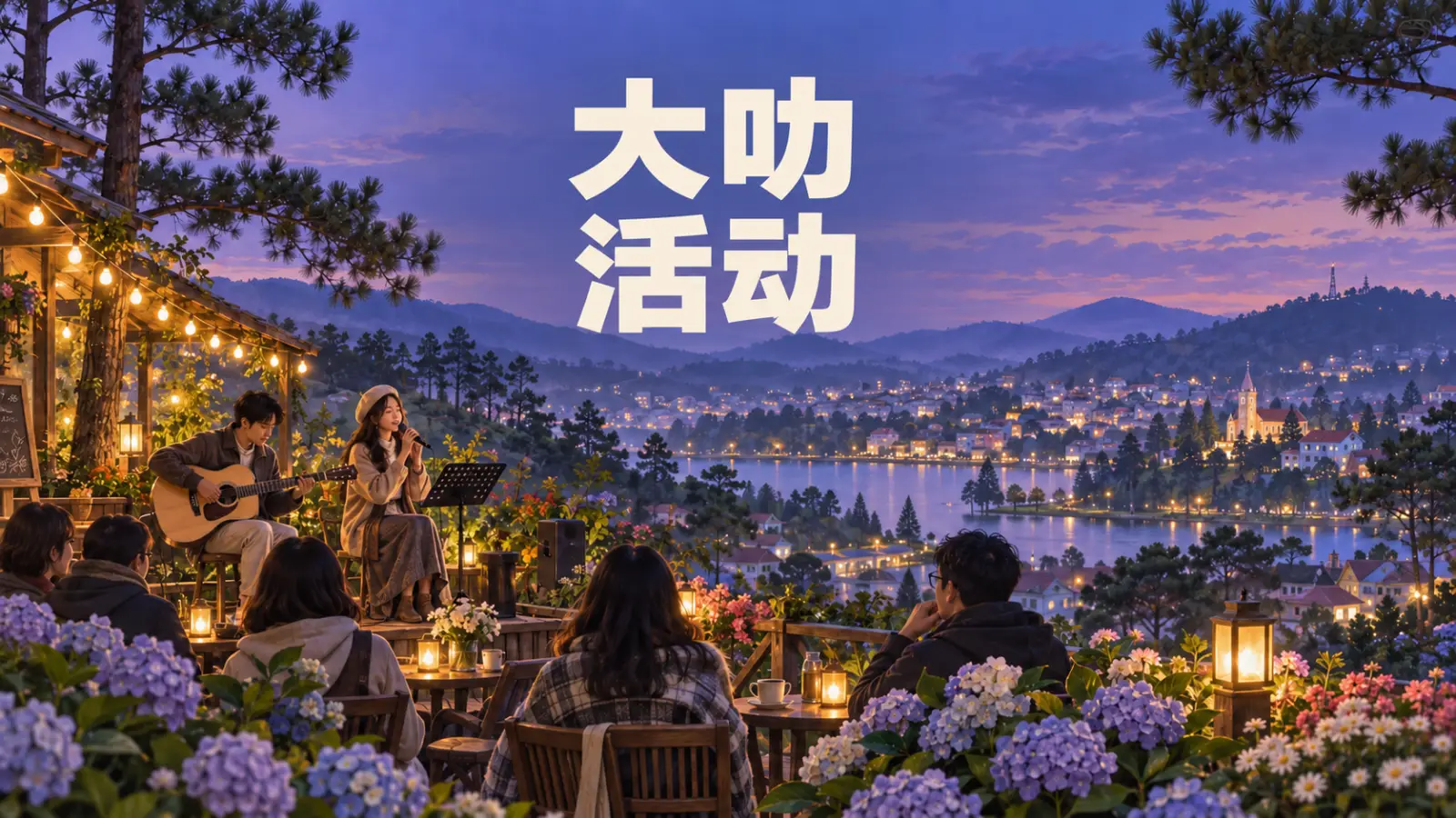 大叻活动：音乐演出、花卉节与艺术展览