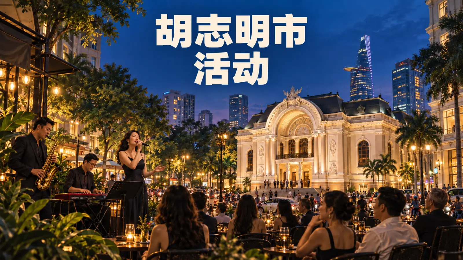 胡志明市活动：音乐会、演出与西贡节庆