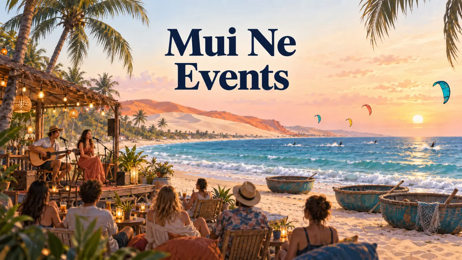Mui Ne Events: Live Music, Beach Parties, Windsurfing and Festivals