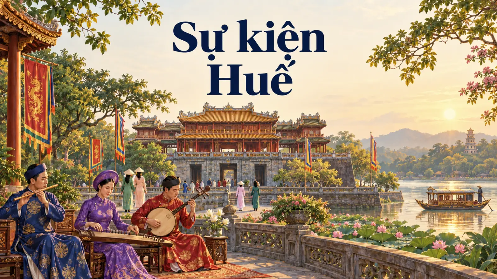 Sự kiện Huế: lễ hội, đêm nhạc, Nhã nhạc và giao lưu văn hóa
