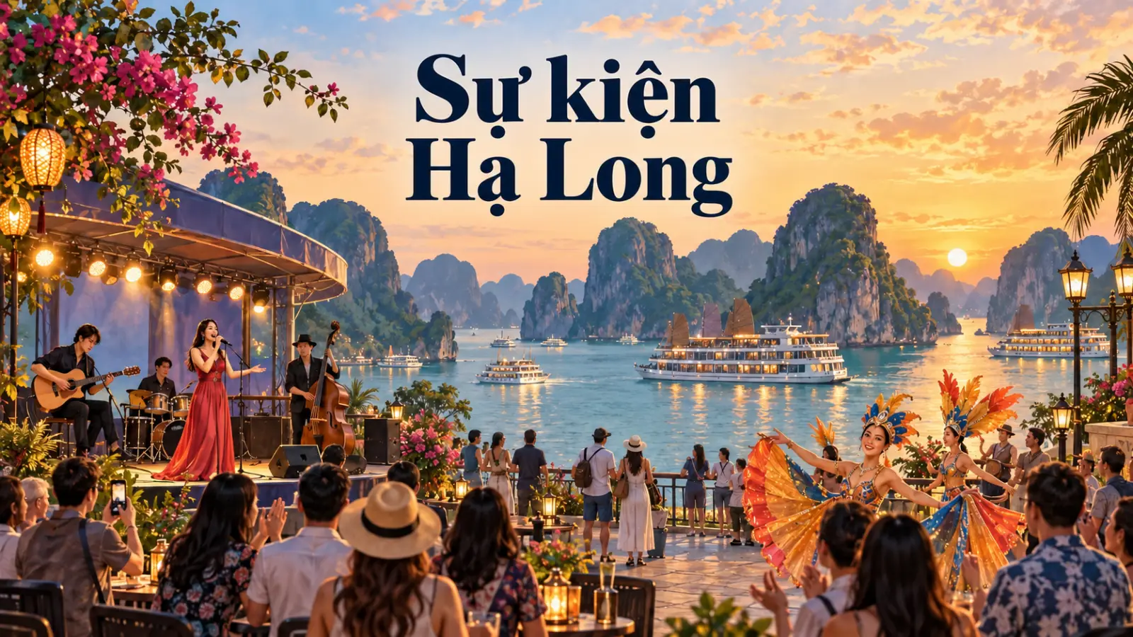 Sự kiện Hạ Long: carnaval, âm nhạc, lễ hội và gặp gỡ bên vịnh