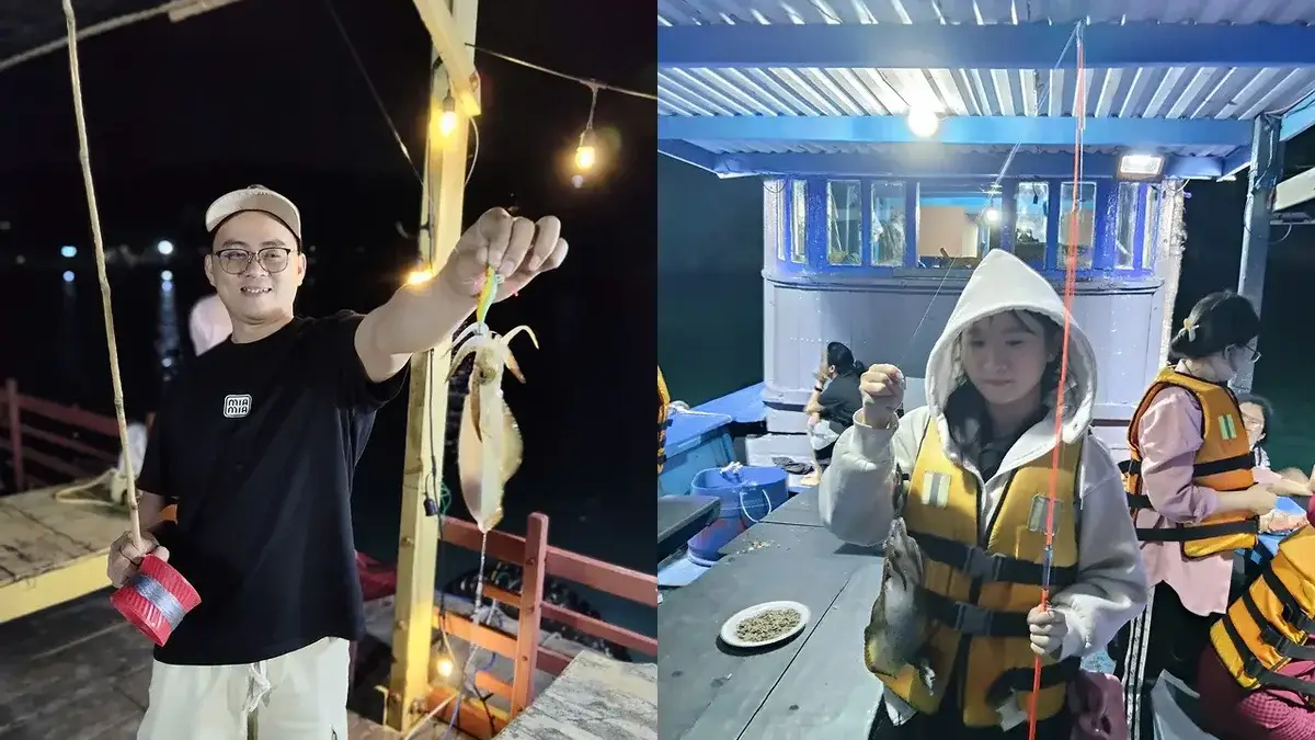 Night Squid Fishing Tour with Sea You Travel