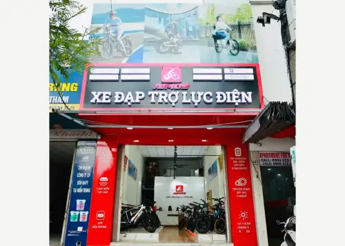 Aimos electric-assist bicycle stores Vietnam