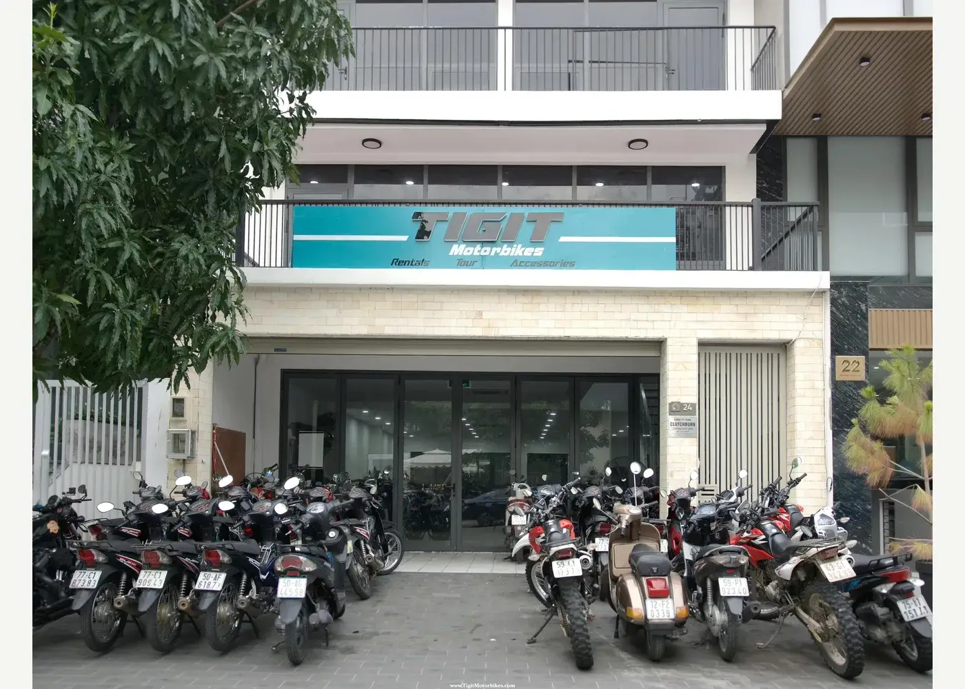 Tigit Motorbikes Ho Chi Minh City rental office