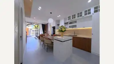 Three-story house in Hoa Xuan Eco City