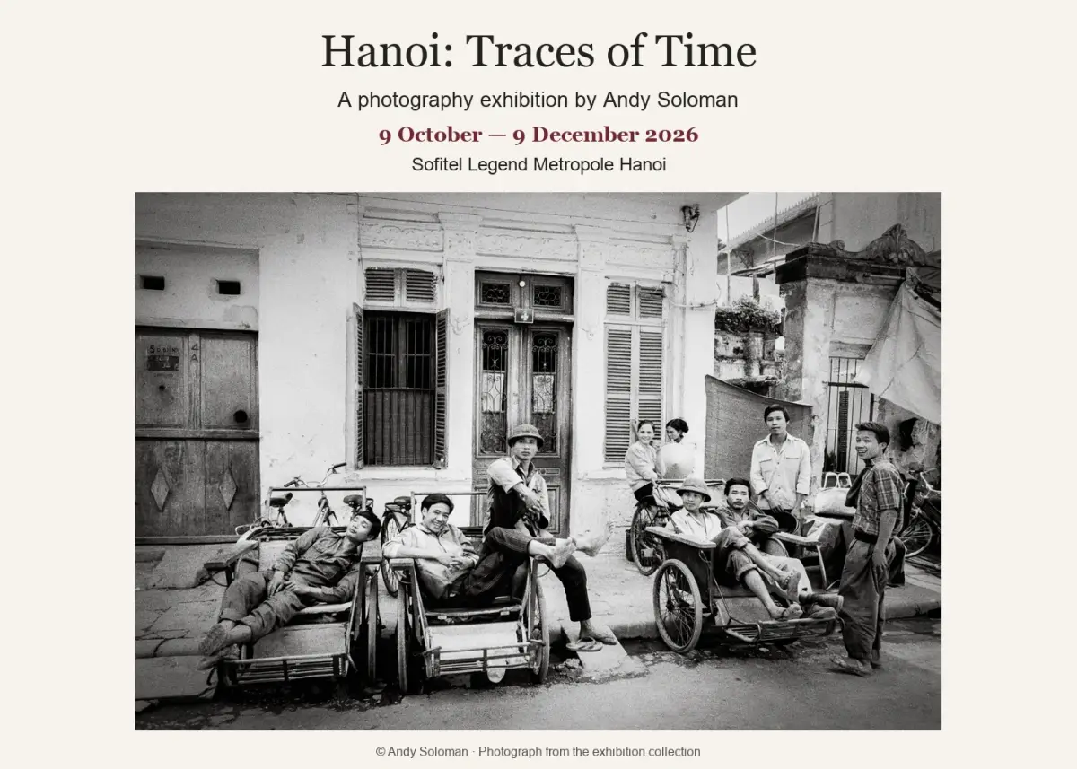 Hanoi: Traces of Time — Andy Soloman photography exhibition