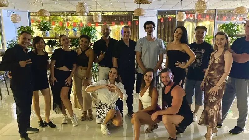 Bachata workshop and SBK party at Hai Linh Coffee