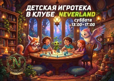 Детская игротека в Neverland