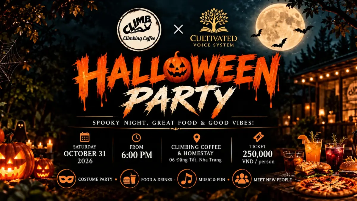 Halloween Party at Climbing Coffee × CVS