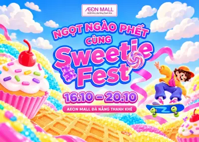 Sweetie Fest в Дананге: капкейки, сладости и парад маскотов