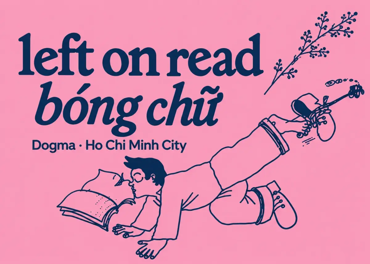 Left on Read в Хошимине: выставка, которую можно читать