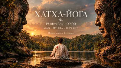 Первое занятие хатха-йогой в студии MAG