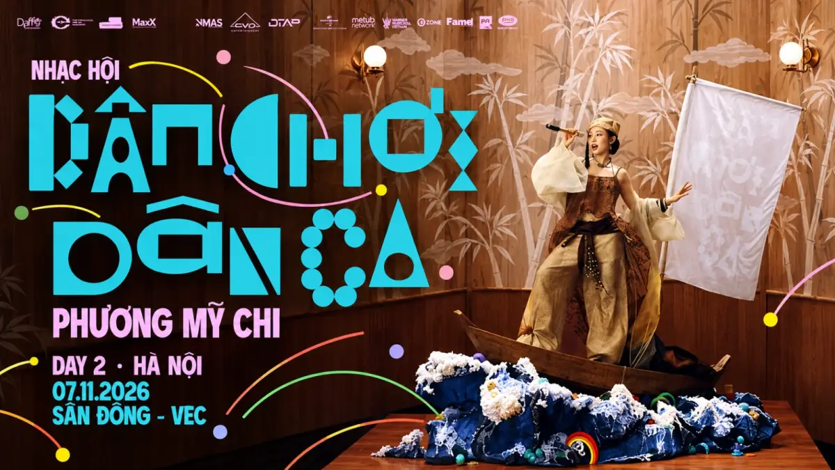 Phương Mỹ Chi将Dân Chơi Dân Ca带到河内