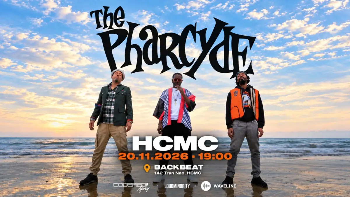 The Pharcyde впервые выступят в Хошимине