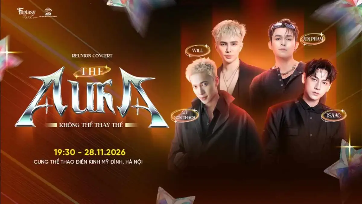 The Aura: Isaac, Jun Phạm, Will и S.T Sơn Thạch в Ханое