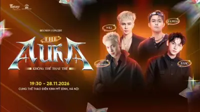 The Aura: Isaac, Jun Phạm, Will и S.T Sơn Thạch в Ханое