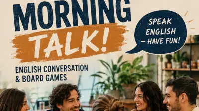 MorningTalk: Friday English conversation at Alam Café