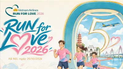 Vietnam Airlines Run For Love 2026: осенний забег у Западного озера