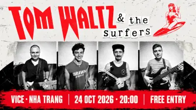 Tom Waltz & The Surfers: Live Rock at VICE