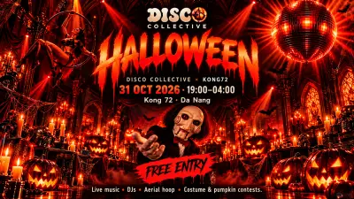 Disco Halloween at Kong 72: Music, Costumes and Pumpkins