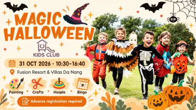 Magic Halloween for Children at Fusion Resort & Villas Da Nang