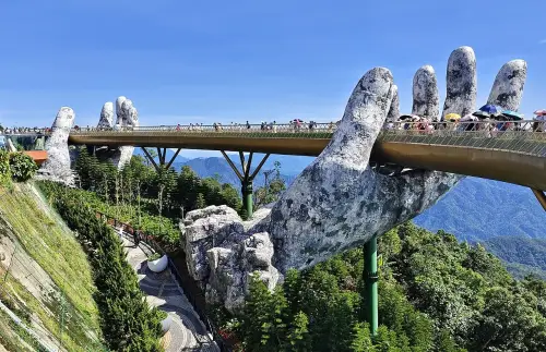 Golden Bridge and Sun World Ba Na Hills